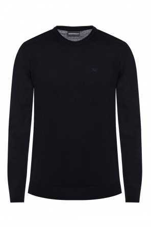 Sweater with an embroidered logo, zdjęcie 1 Sweater with an embroidered logo od Emporio Armani